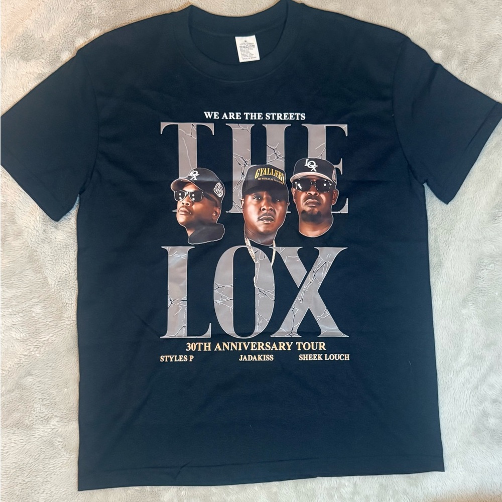 The LOX 30th Anniversary Tour Graphic Tee - Black